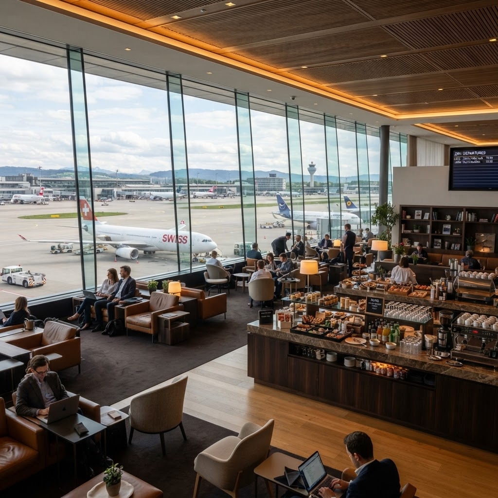 Zurich Airport Lounges: Access, Amenities & How to Get In